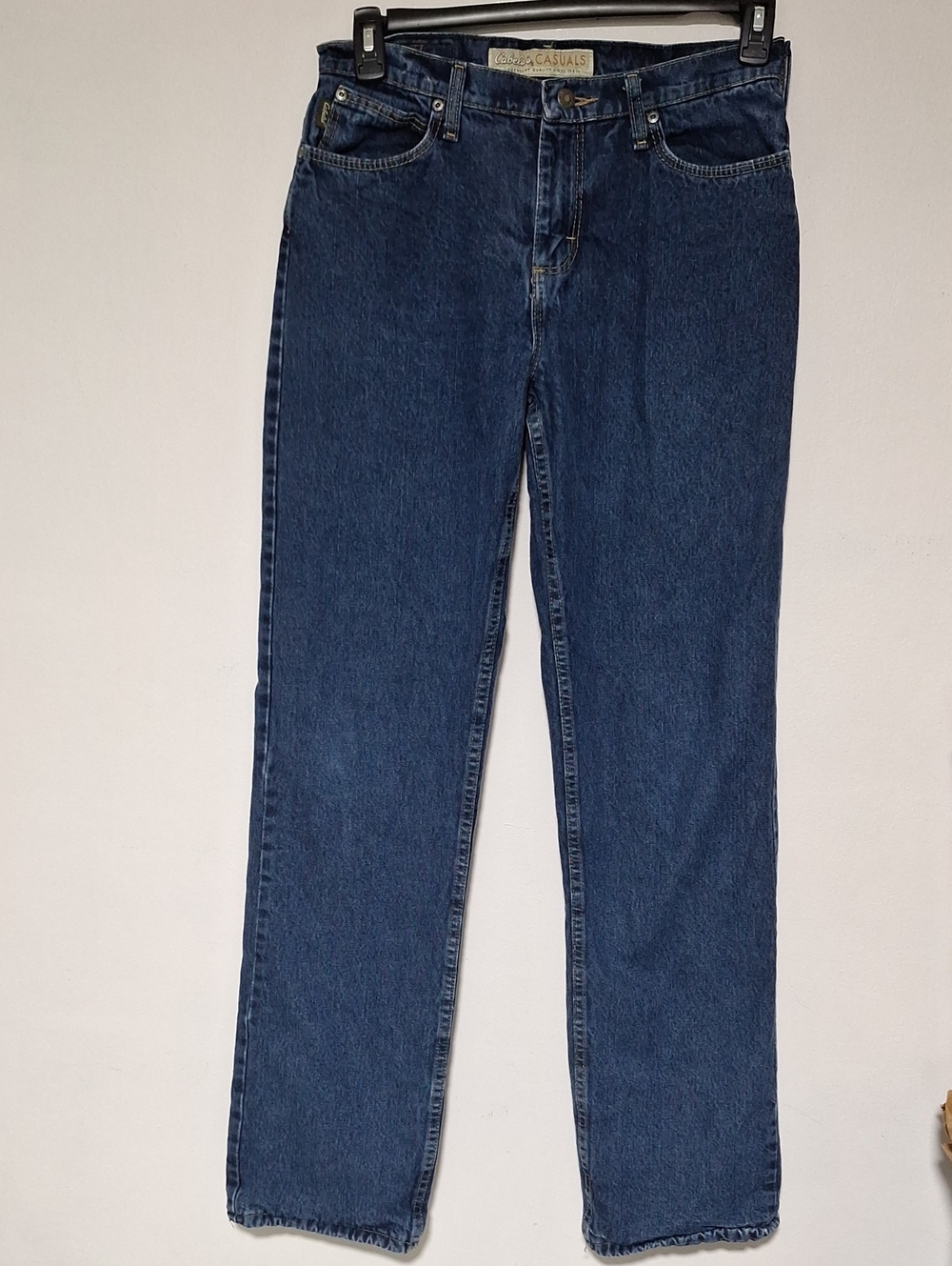 Cabela's Insulated Casuals Women's Dark Blue Straight Leg Jeans